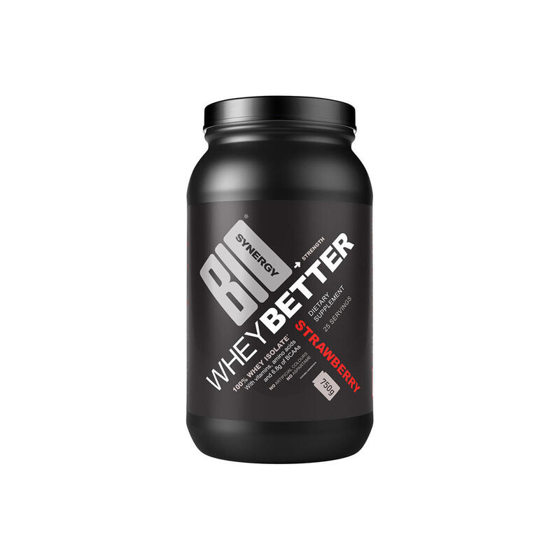 BIO-SYNERGY WHEY BETTER® - Strawberry Flavour 750g
