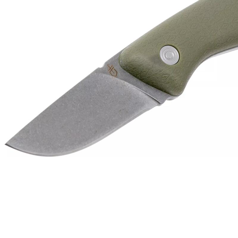 Couteau de survie Vertebrae Flat Sage - compact - Vert