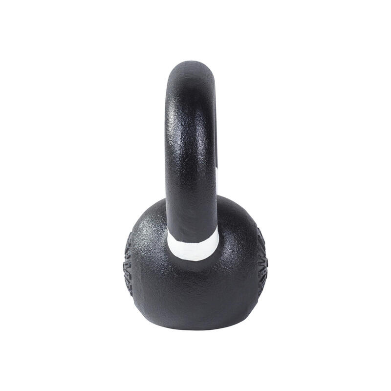 Kettlebell - 4 kg - Gietijzer - Olympisch - Zwart