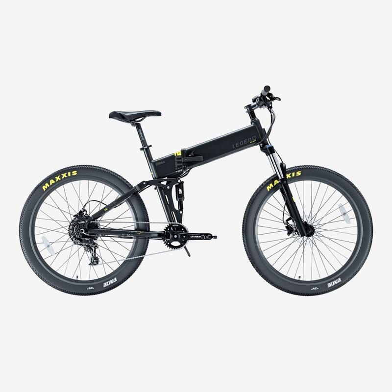 BICICLETA BTT ELÉTRICA DOBRÁVEL 27,5" - Legend Etna SR 14Ah preta