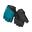 JAG'ETTE WOMEN'S CYCLING GLOVES - Harbor Blue/Screaming Teal