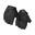 BRAVO JR KIDS CYCLING GLOVES - MONO BLACK/SILVER