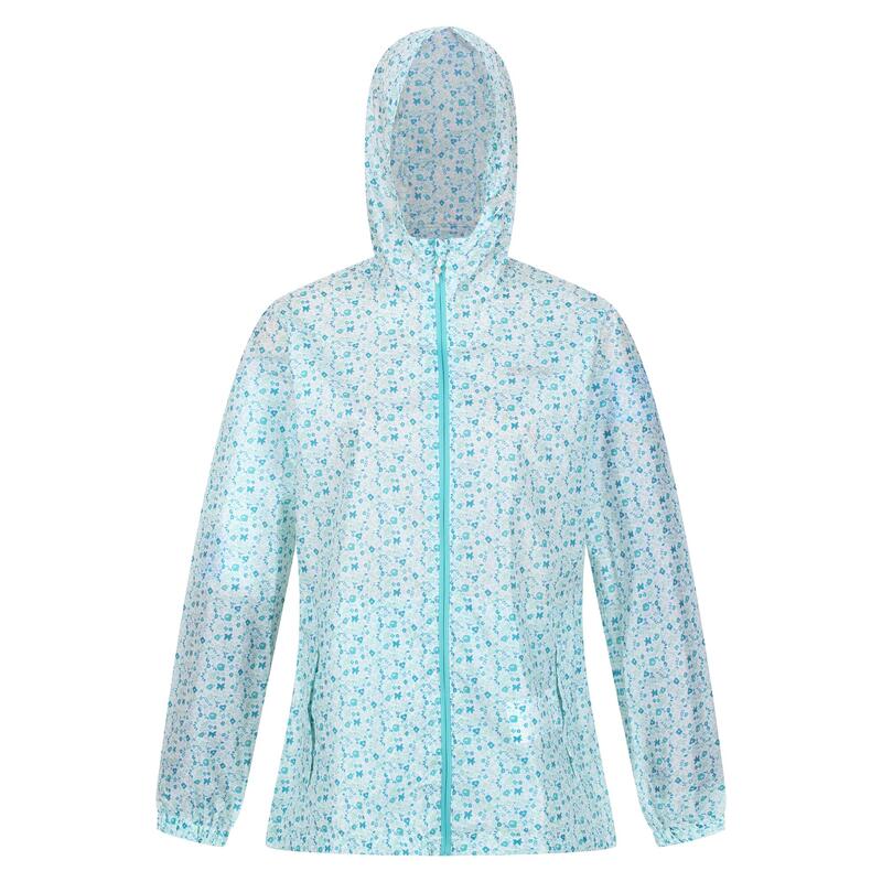 "Pack It" Jacke, wasserfest für Damen Ozeanblau