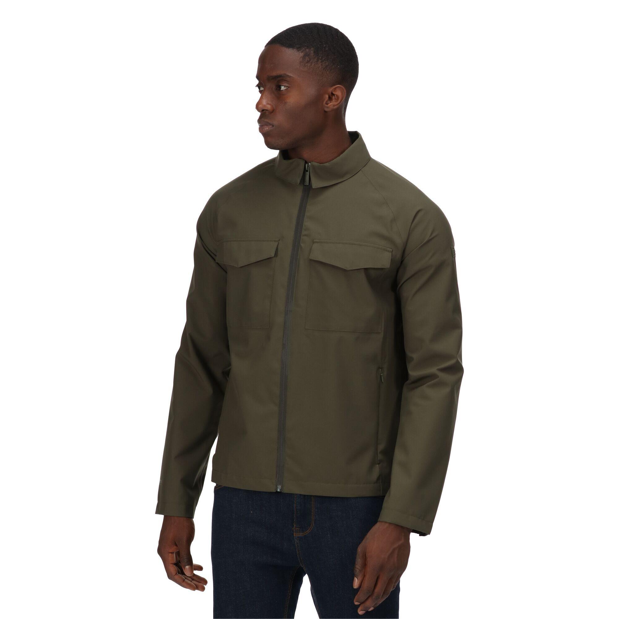 WALKEN waterproof jacket for men (Dark khaki)