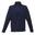 Heren Micro Zip Turtle Neck Fleece Sweater (Navy)