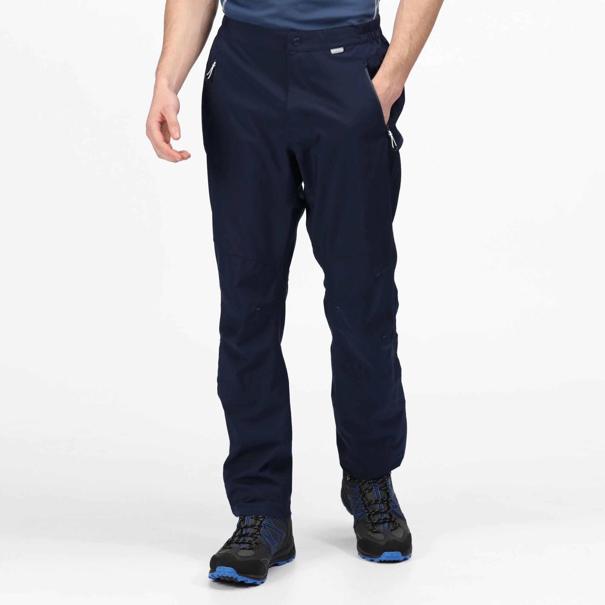 Mens Highton Stretch Overtrousers (Navy) 3/5