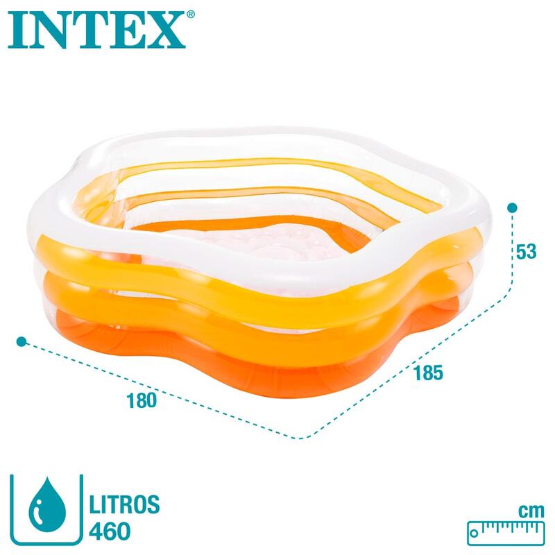 Intex 56495NP - Piscina Stella, 185x180x53 cm