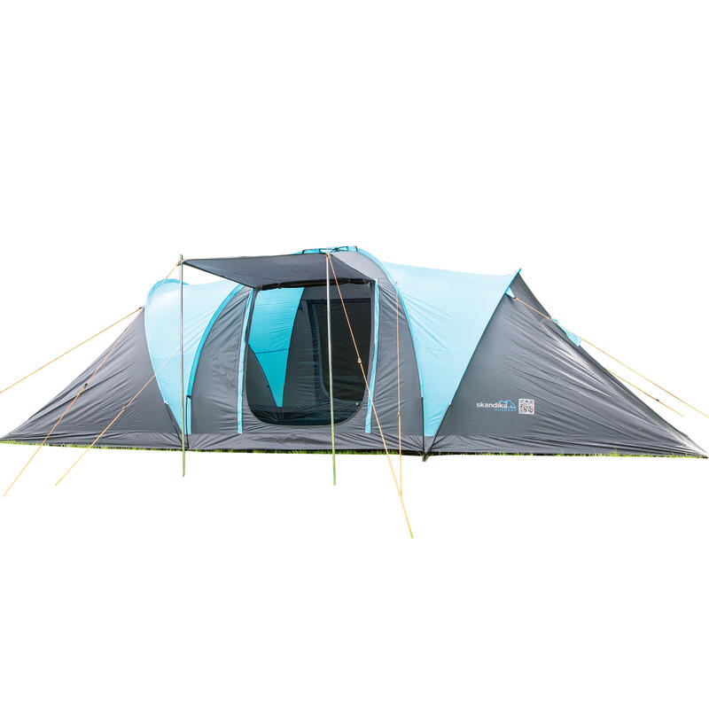 Koepeltent Hammerfest 8 Protect - 8 personen - 2 cabines, Ingenaaid grondzeil