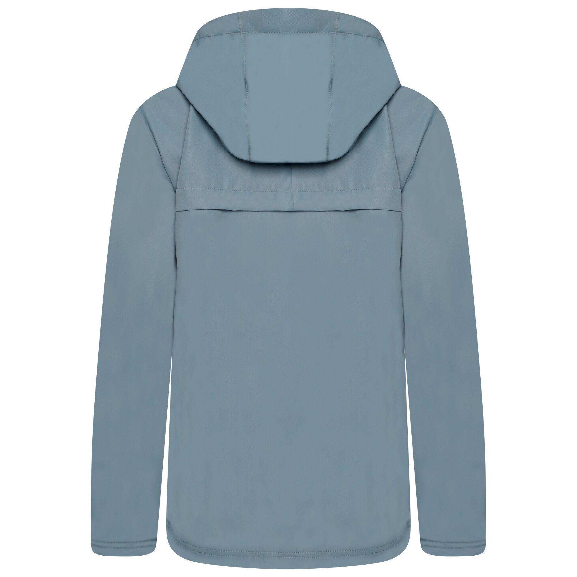 Womens/Ladies Crystallize Waterproof Jacket (Bluestone) 2/5