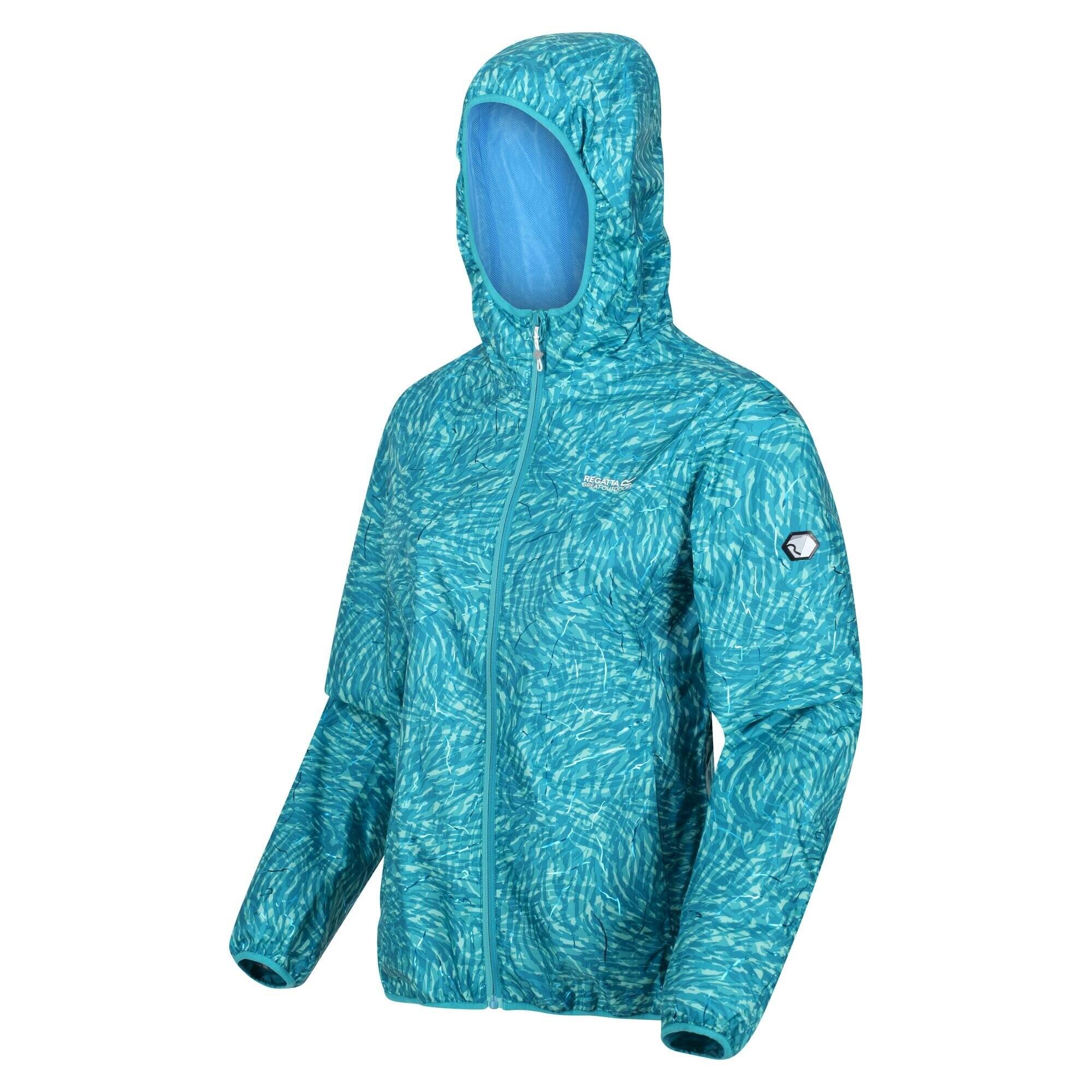 Womens/Ladies Serenton Foil Waterproof Jacket (Enamel) 3/4