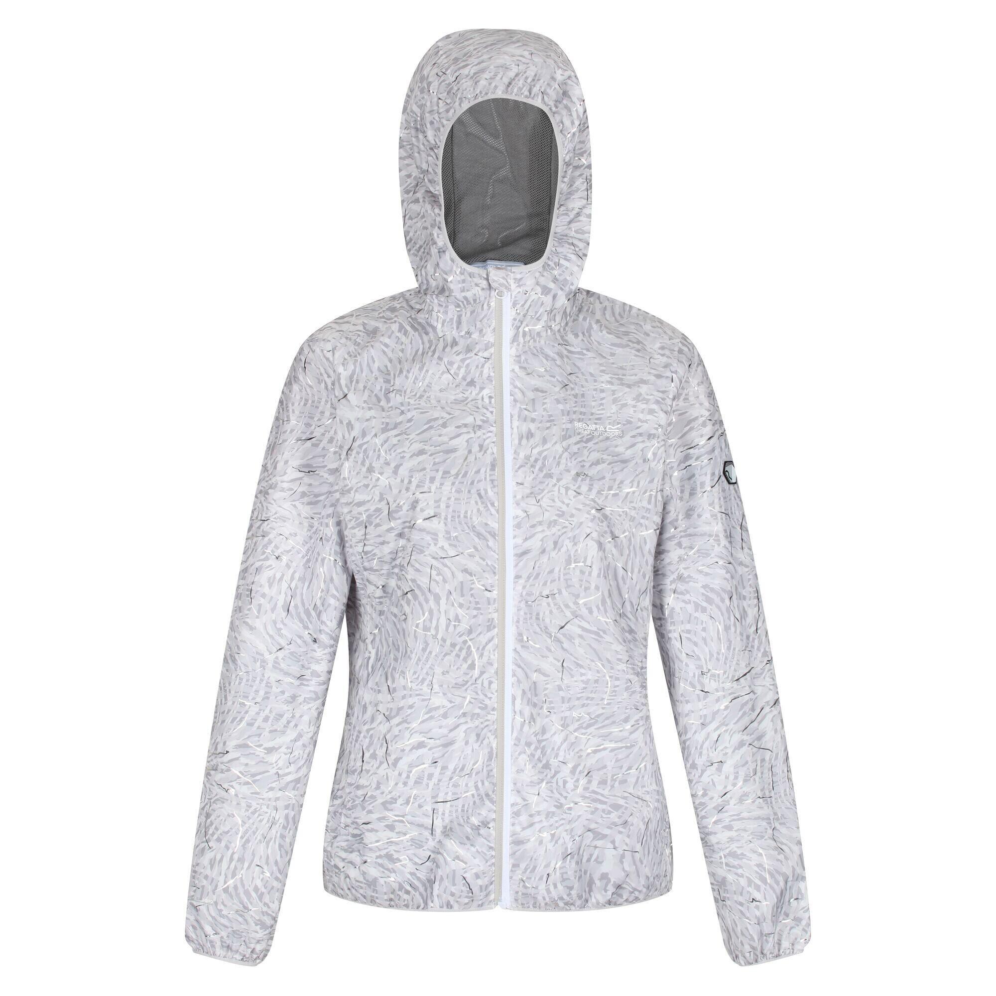 Womens/Ladies Serenton Foil Waterproof Jacket (White) 1/5