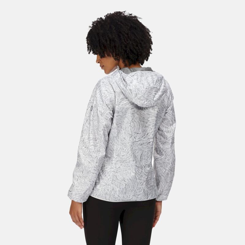 Chaqueta Impermeable Serenton de Aluminio para Mujer Blanco