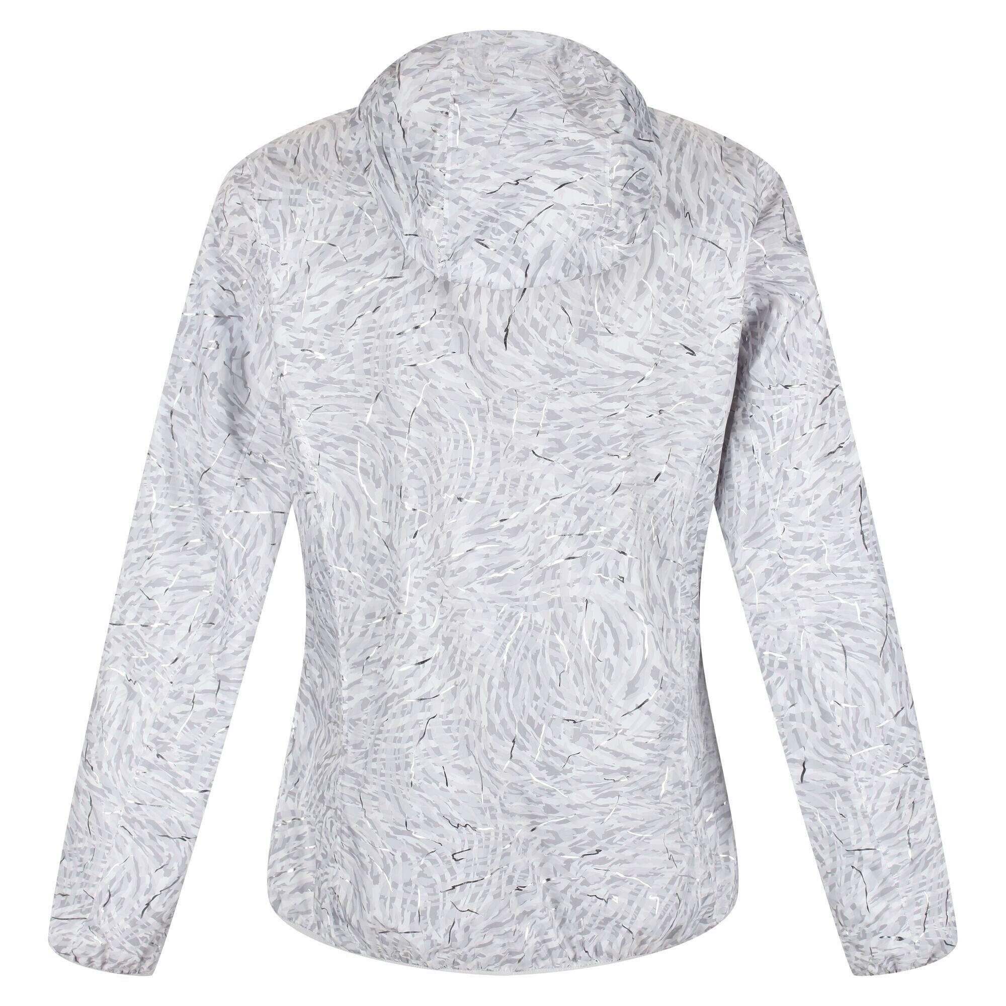 Womens/Ladies Serenton Foil Waterproof Jacket (White) 2/5