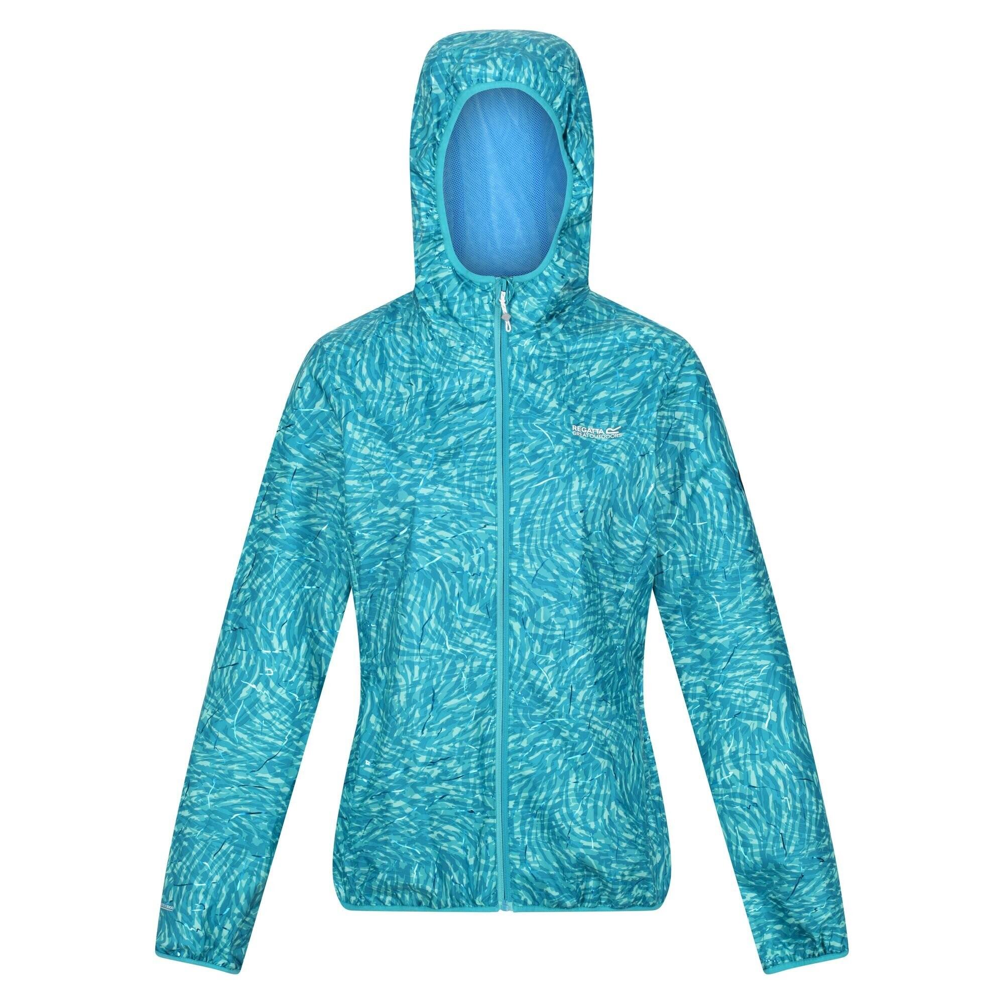 Women's SERENTON waterproof jacket (Light turquoise)