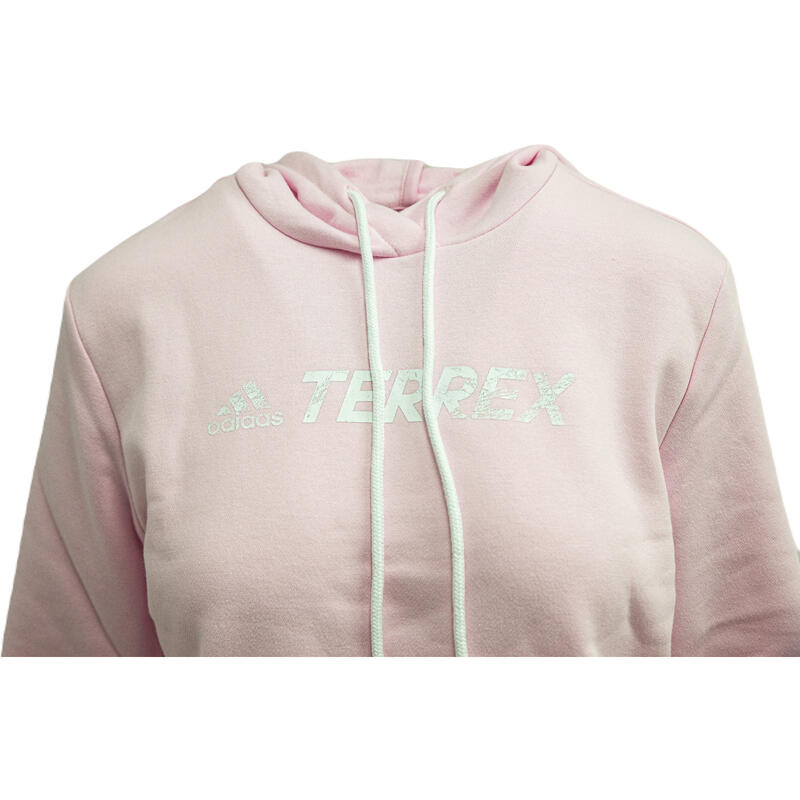 Pulóver adidas Terrex Graphic Logo, Rózsaszín, Nők