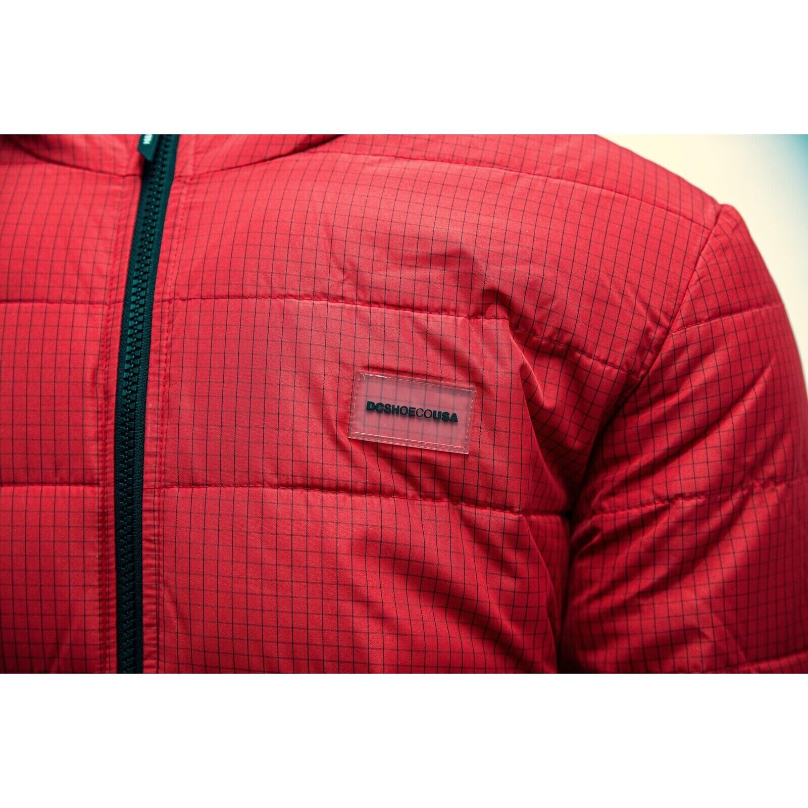 DC Shoes Turner Puffer Hooded, Rojo, S 5/5
