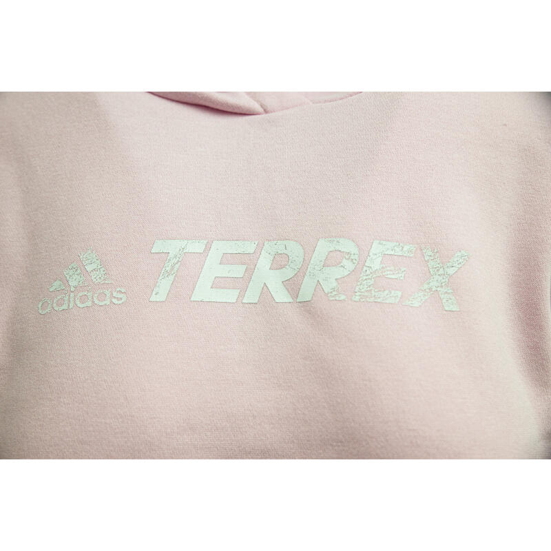 Pulóver adidas Terrex Graphic Logo, Rózsaszín, Nők