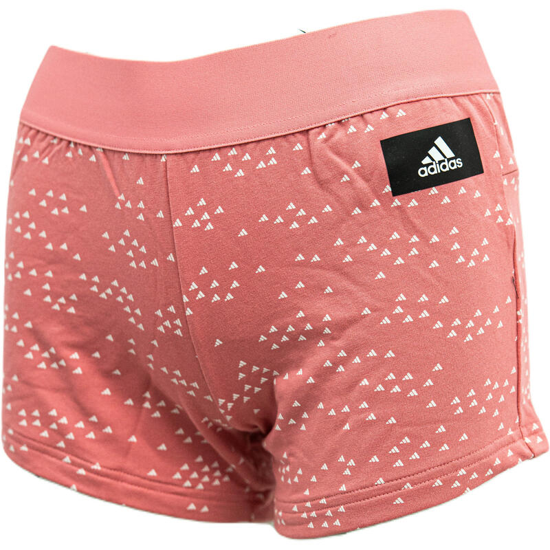 CalÃ§Ã£es adidas Sportswear Badge of Sport Allover-Print, Cor de rosa, Mulheres