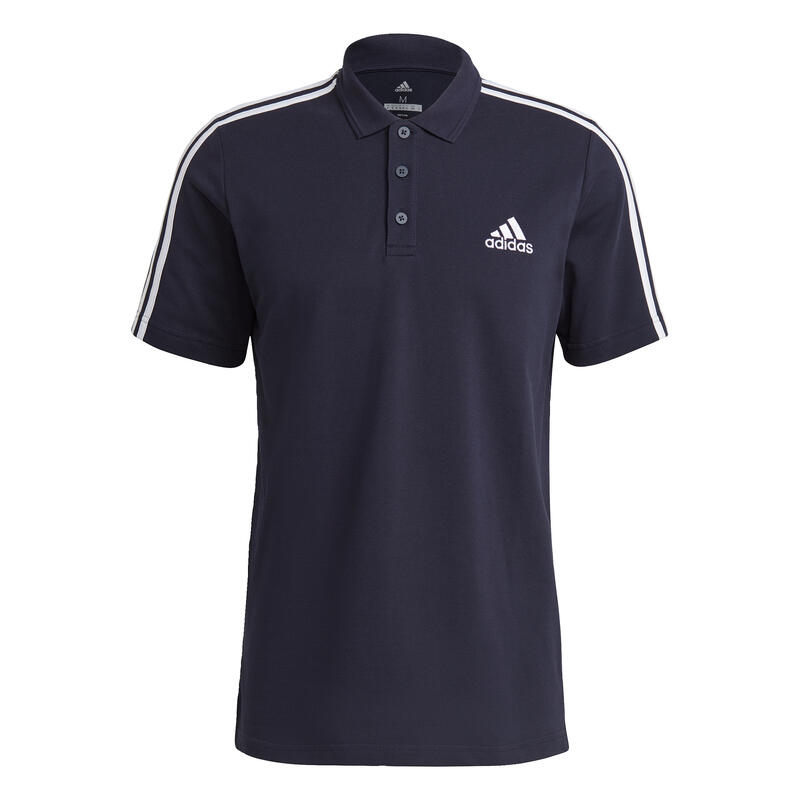 Tricou barbati adidas AEROREADY Essentials Pique, Albastru