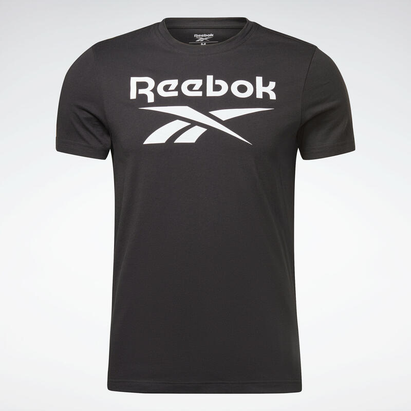 T-shirt Reebok Homem Preta