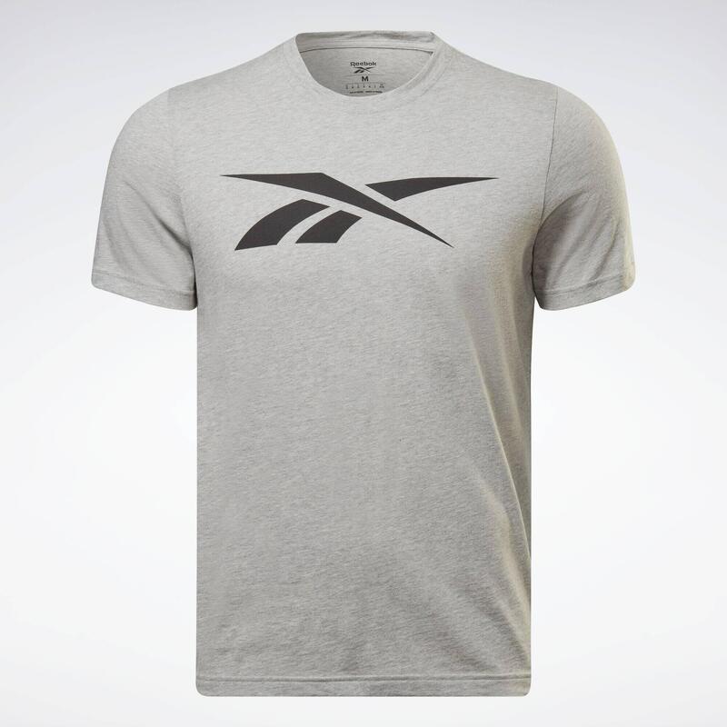 Camiseta Manga Corta Algodón Hombre Reebok Graphic Series Vector Gris