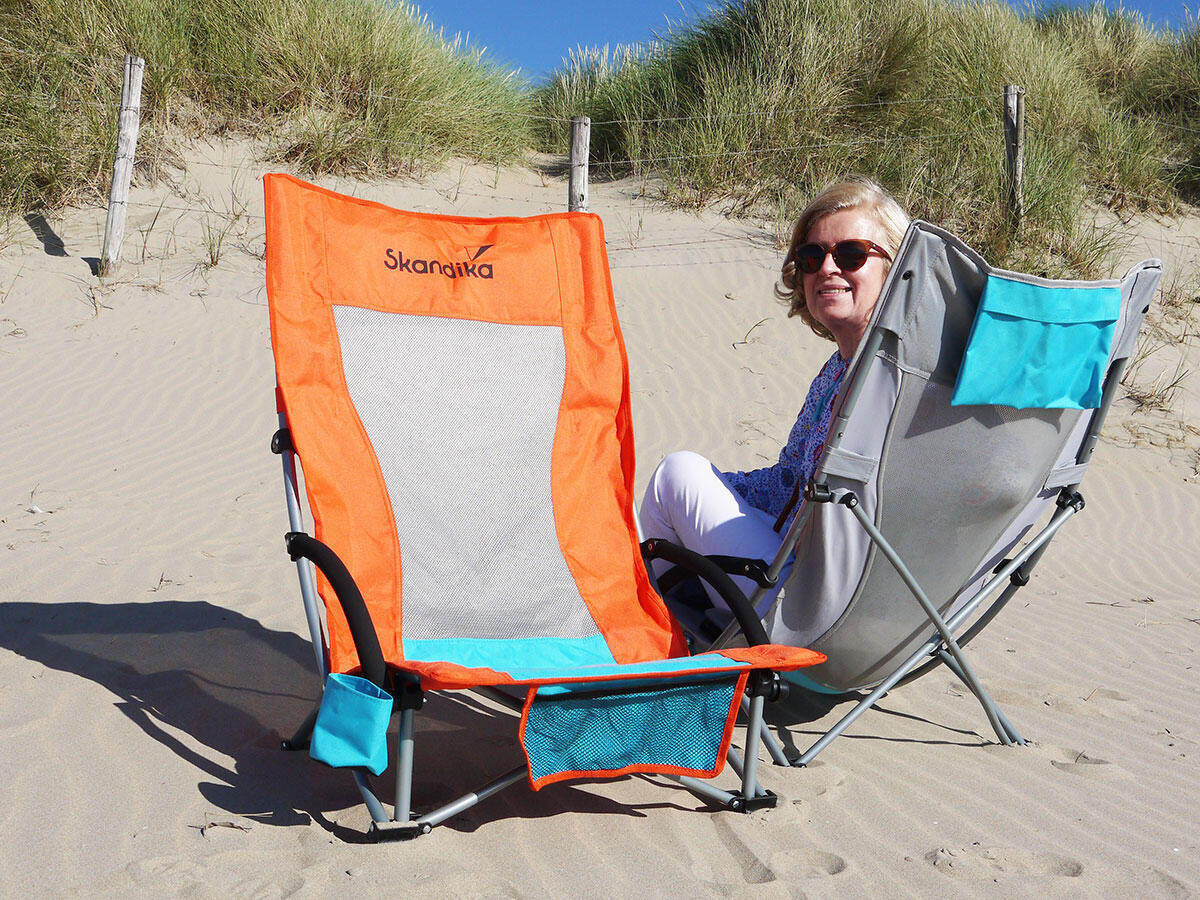 Campingstoel Beach Klapstoel - Camping - Lichtgewicht - Opvouwbar - Max. 136 kg 4/7