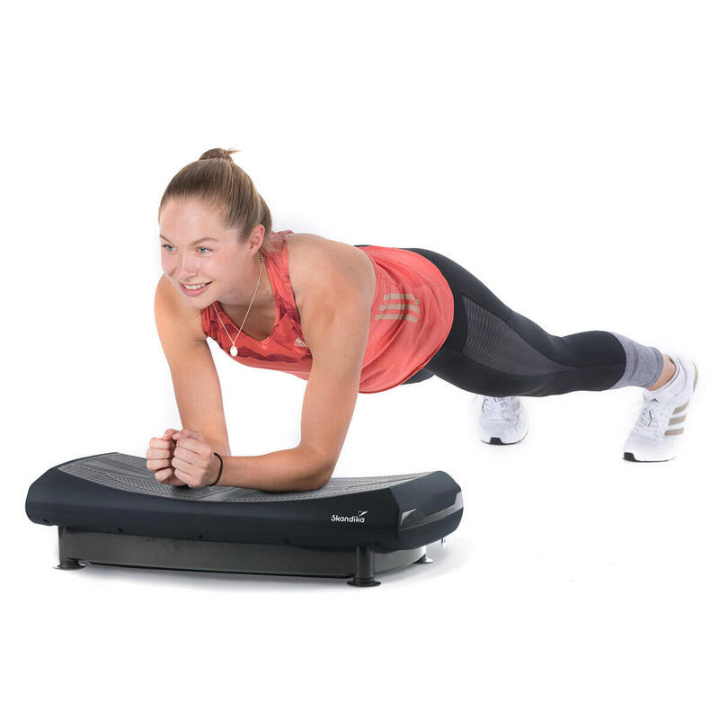 Pedana vibrante - V2000 3D - Fitness - Superficie curvata - nero