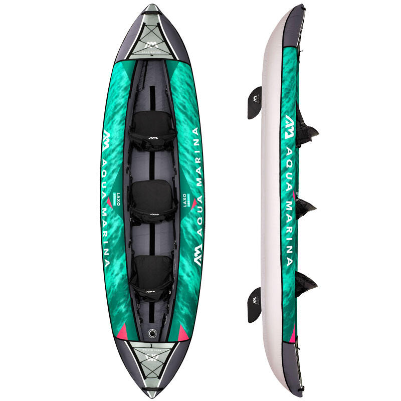 Aqua Marina LAXO 380cm / 12ft 6in - 3 Person Kayak Package 3/7