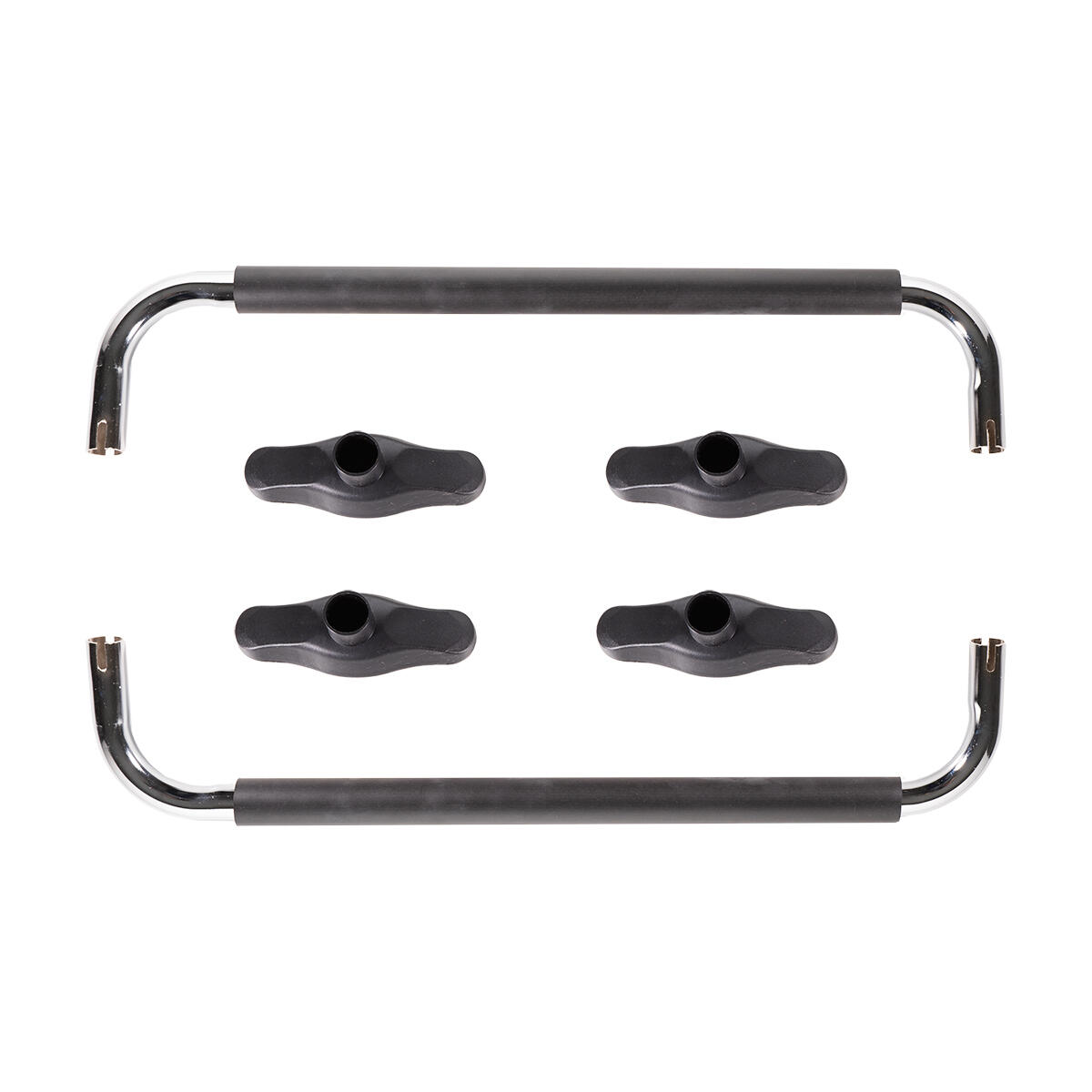 Poręcze treningowe fitness stalowe 65 cm PUSH 4/7