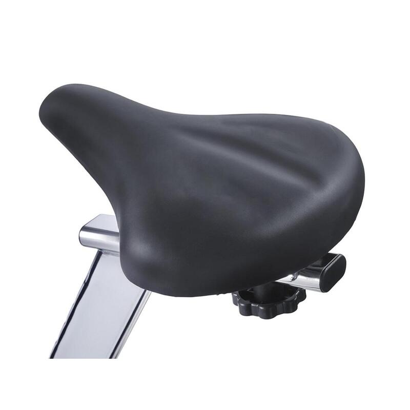 Cyclette - Wiry - Fitness - grigio - 11 kg di Massa volanica - Bluetooth