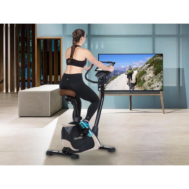 Bicicleta estática Vinneren - Fitness - Bluetooth - 12 programas - Max. 130 kg