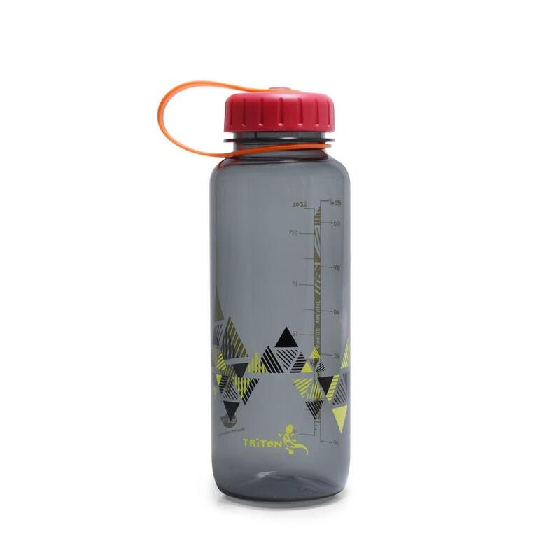 Ecozen Bottle Screw Top Hiking Flask 650ml - Grey Mountain