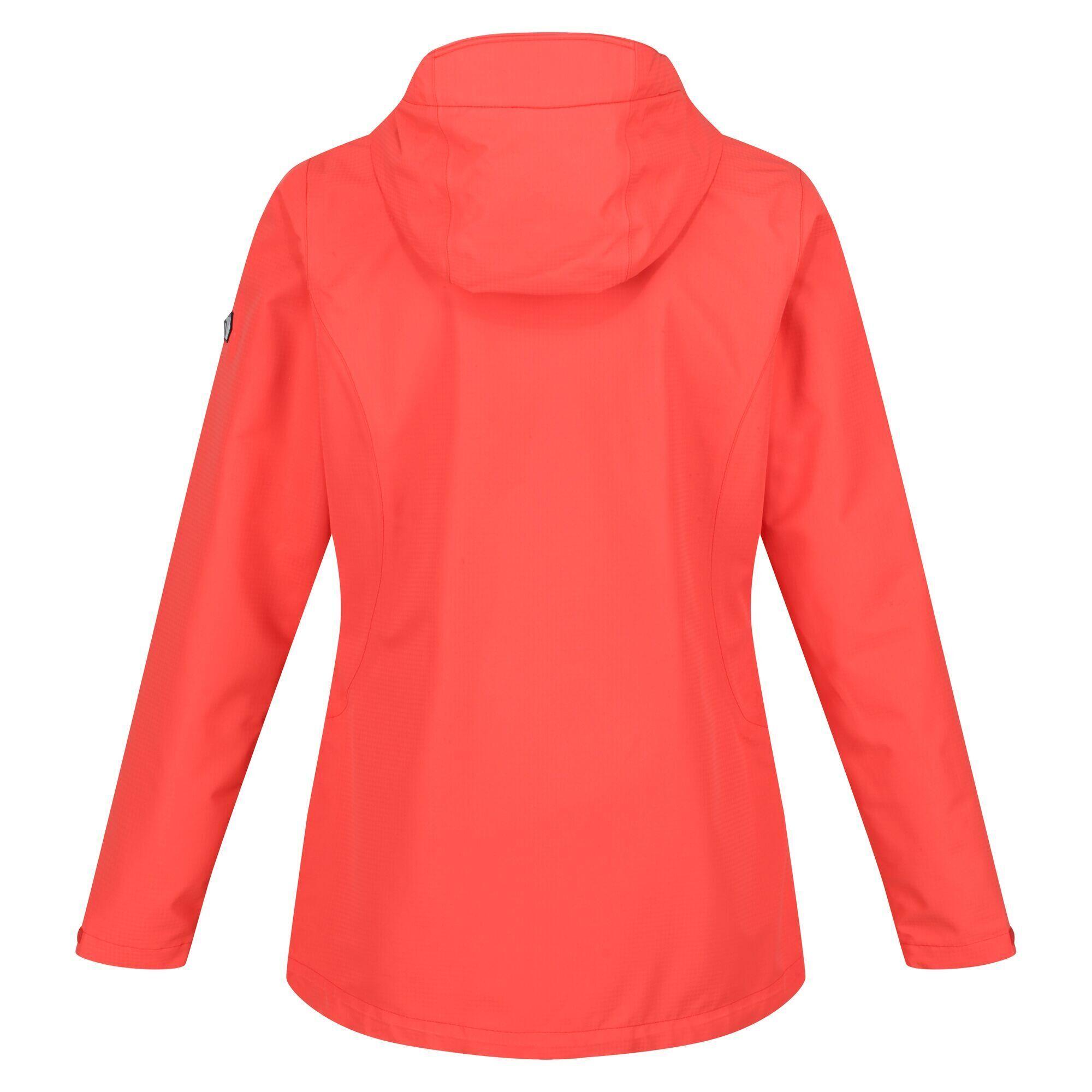 Womens/Ladies Hamara III Waterproof Jacket (Neon Peach) 2/5