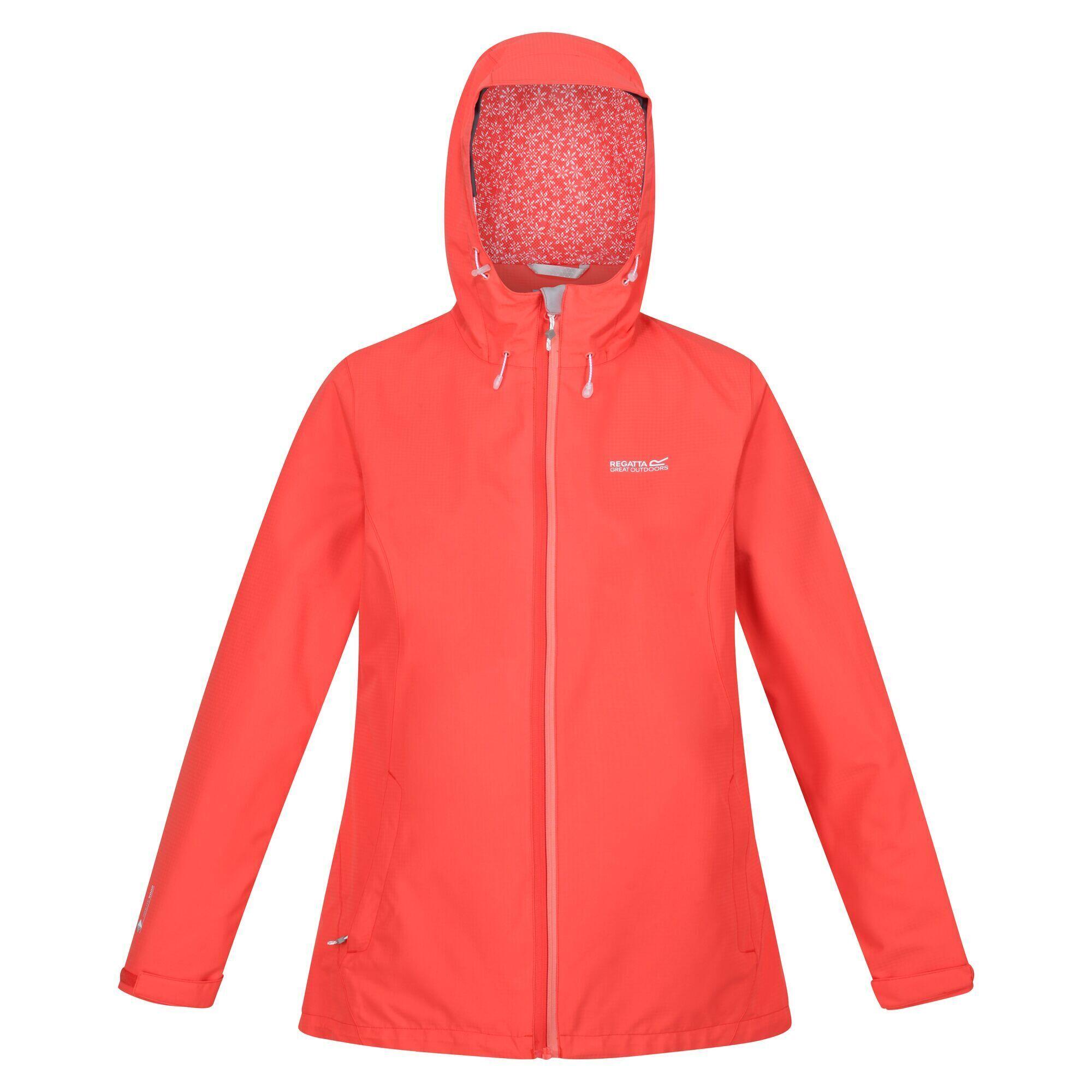 Womens/Ladies Hamara III Waterproof Jacket (Neon Peach) 1/5