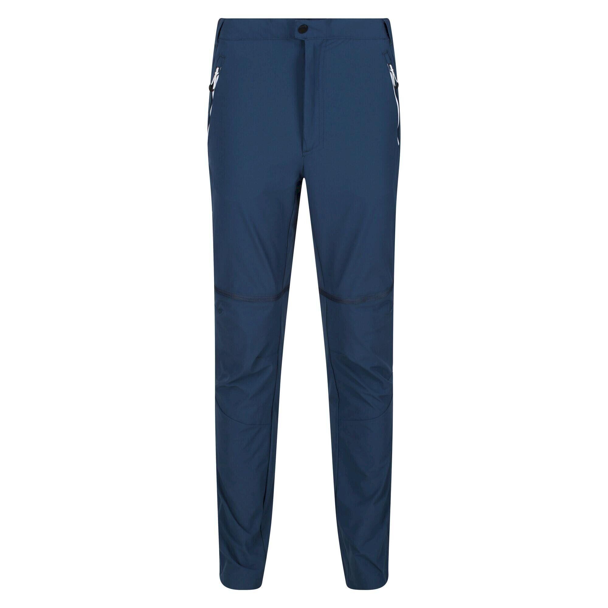 REGATTA Mens Mountain ZipOff Trousers (Moonlight Denim)