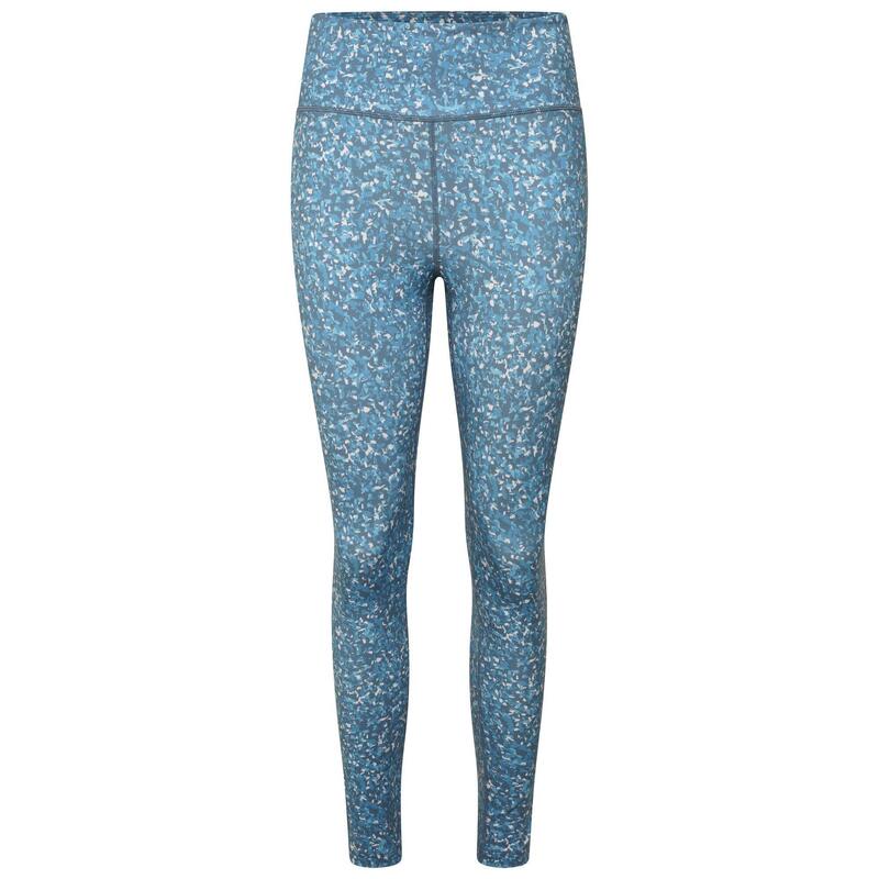 Jeggings Influential Diseño Estampado Fracturado para Mujer Azul Capri