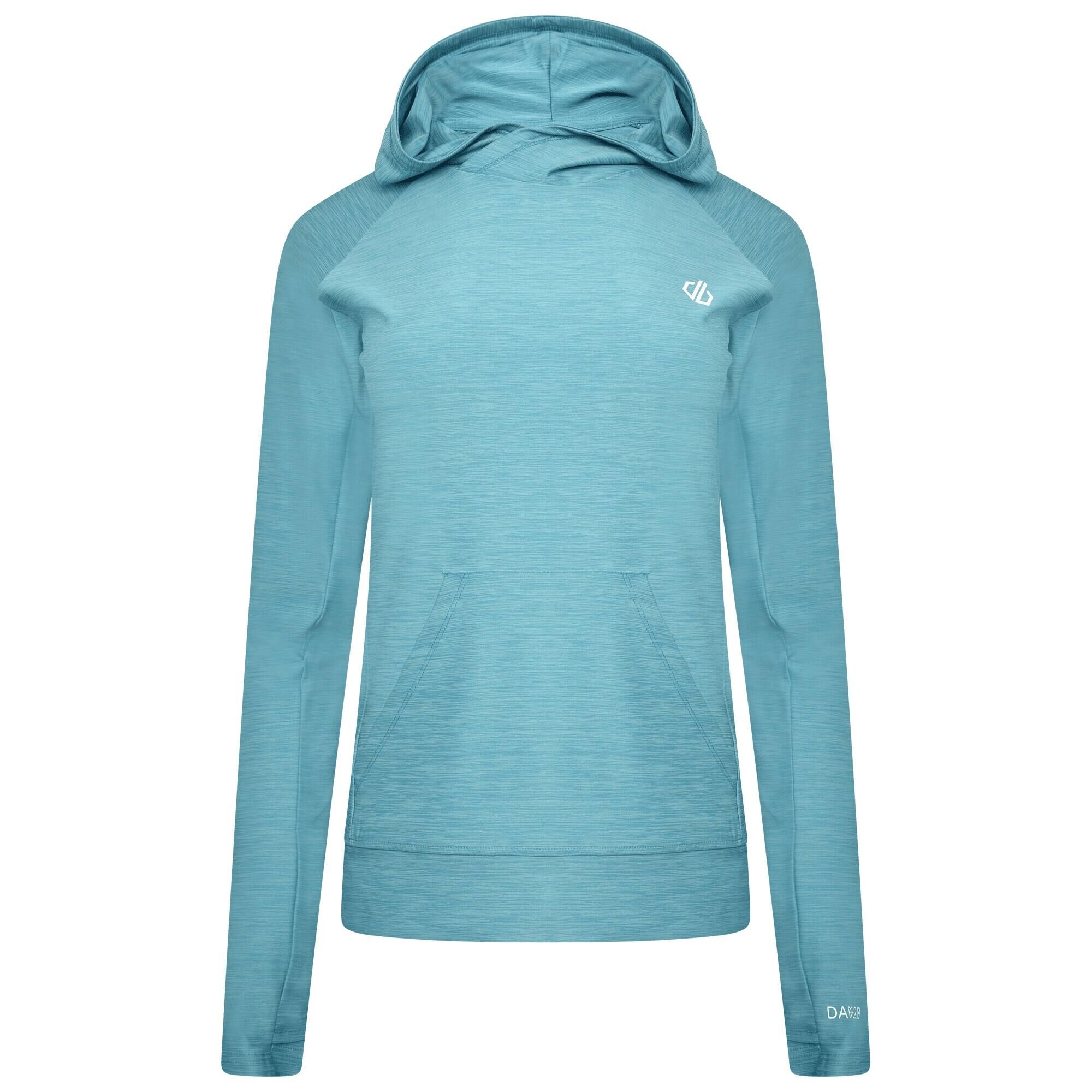 DARE 2B Womens/Ladies Laura Whitmore Sprint City Marl Lightweight Hoodie (Capri Blue)