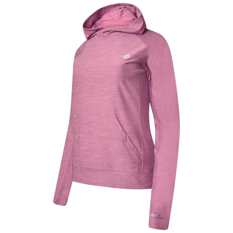 Hoodie Leve Mesclado Laura Whitmore Sprint City Mulher Lavanda Empoeirado