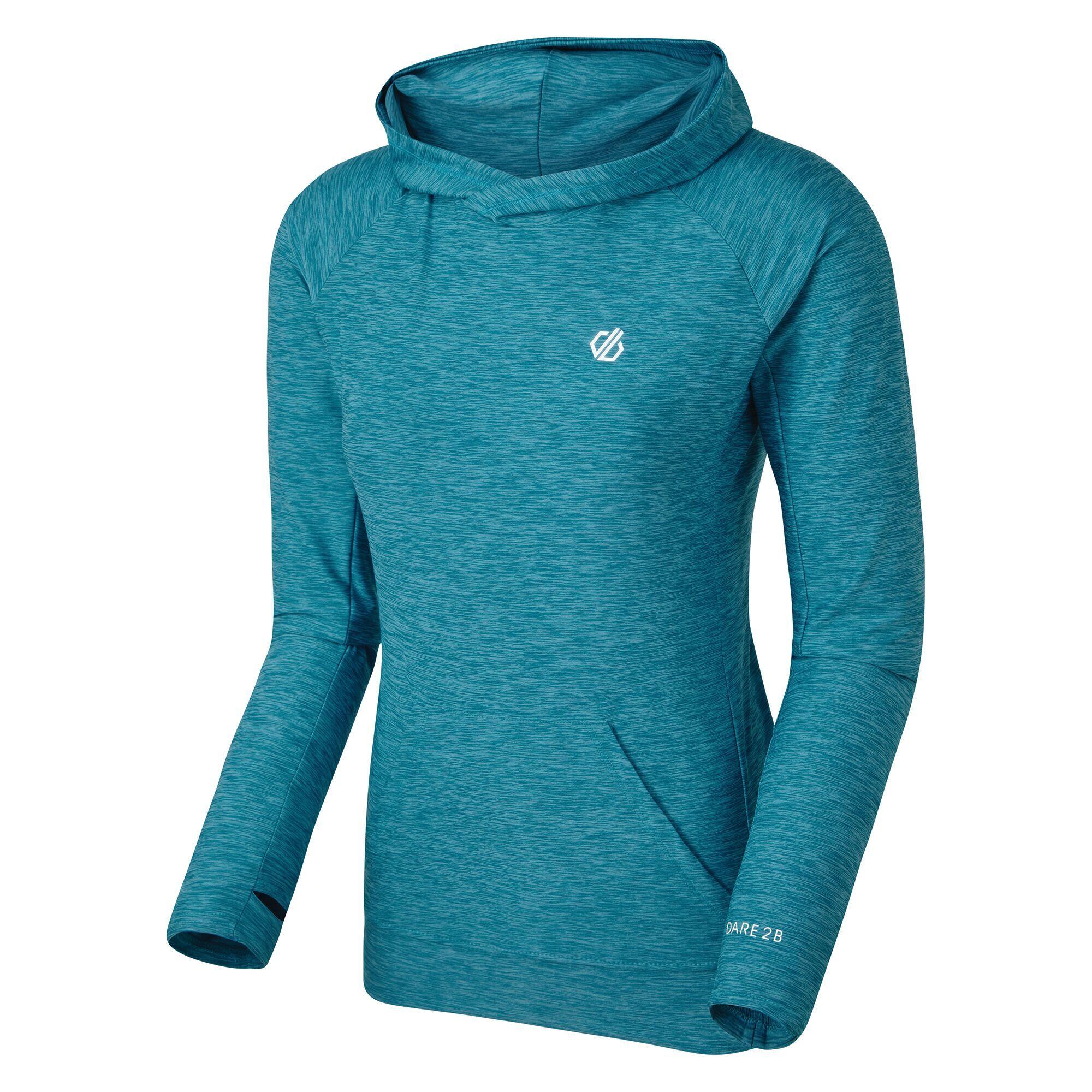 Womens/Ladies Sprint City Lightweight Hoodie (Ash Grey) 3/4