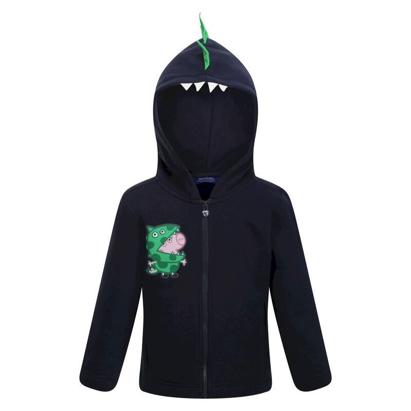 Sudadera con Cremallera de Peppa Pig Bebé Marino