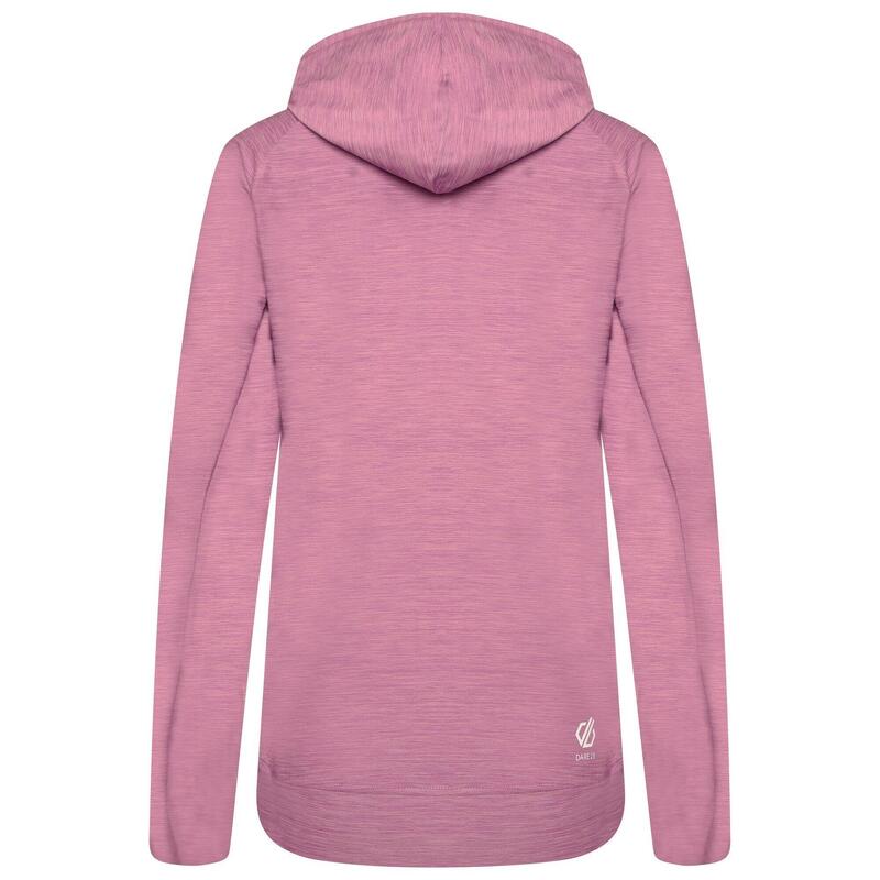 Hoodie Leve Mesclado Laura Whitmore Sprint City Mulher Lavanda Empoeirado