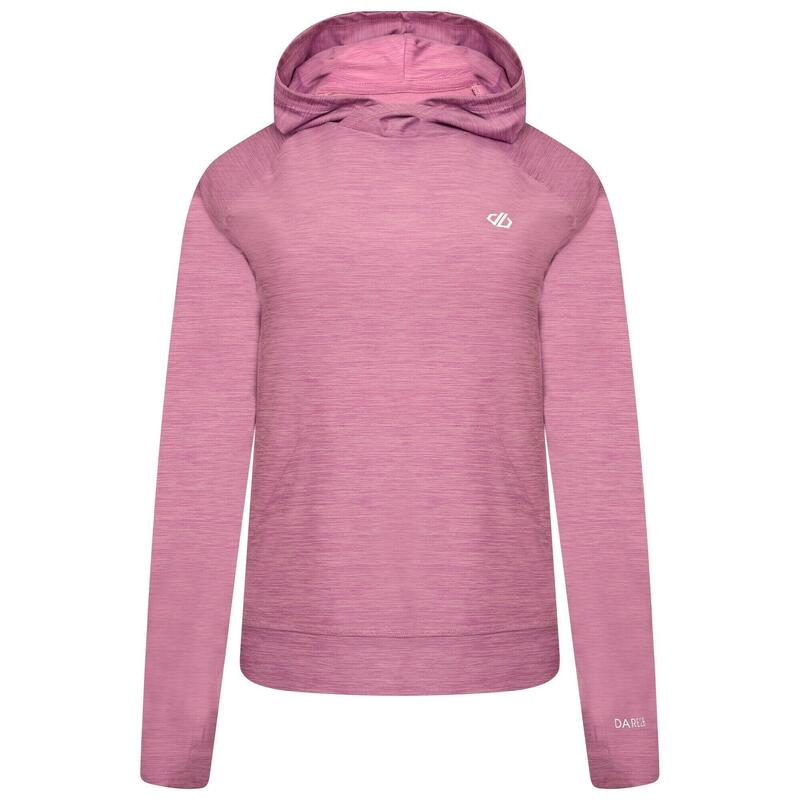 Sudadera Laura Whitmore Sprint City Jaspeada para Mujer Lavanda Polvo