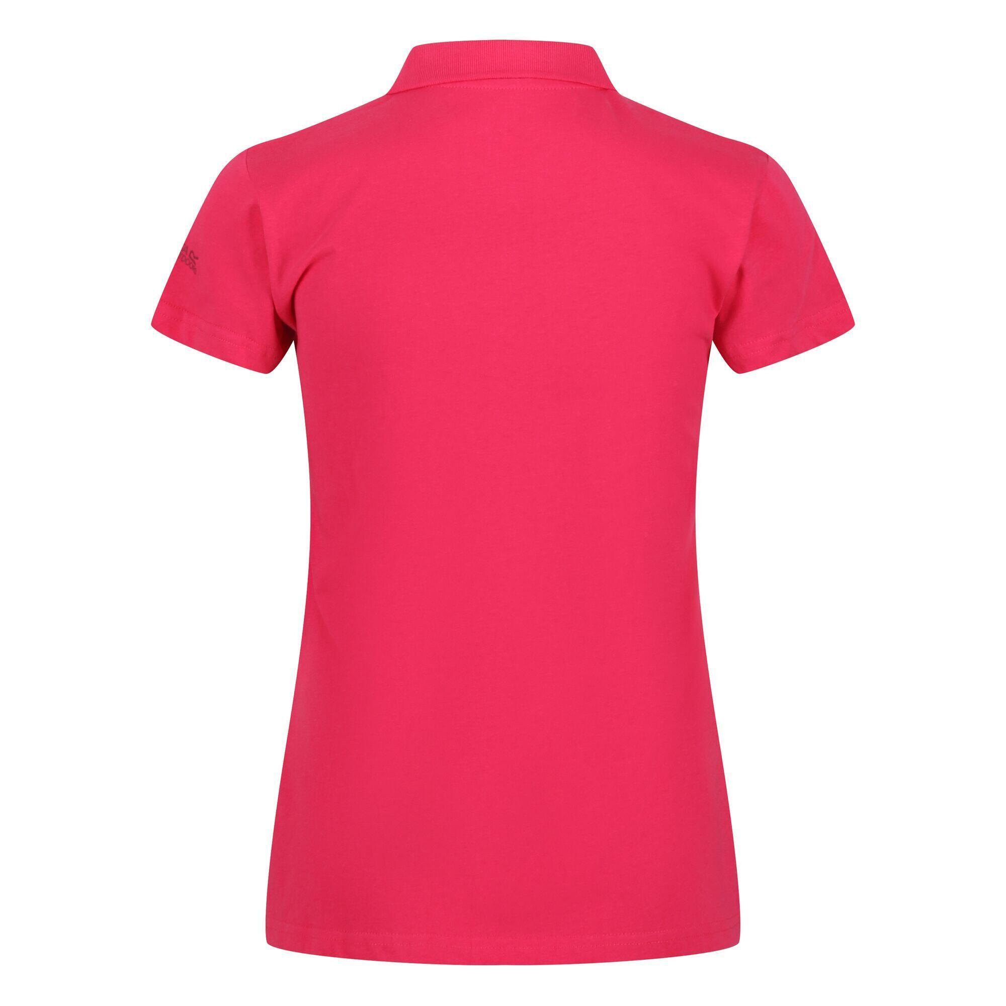Womens/Ladies Sinton Polo Shirt (Rethink Pink) 2/4