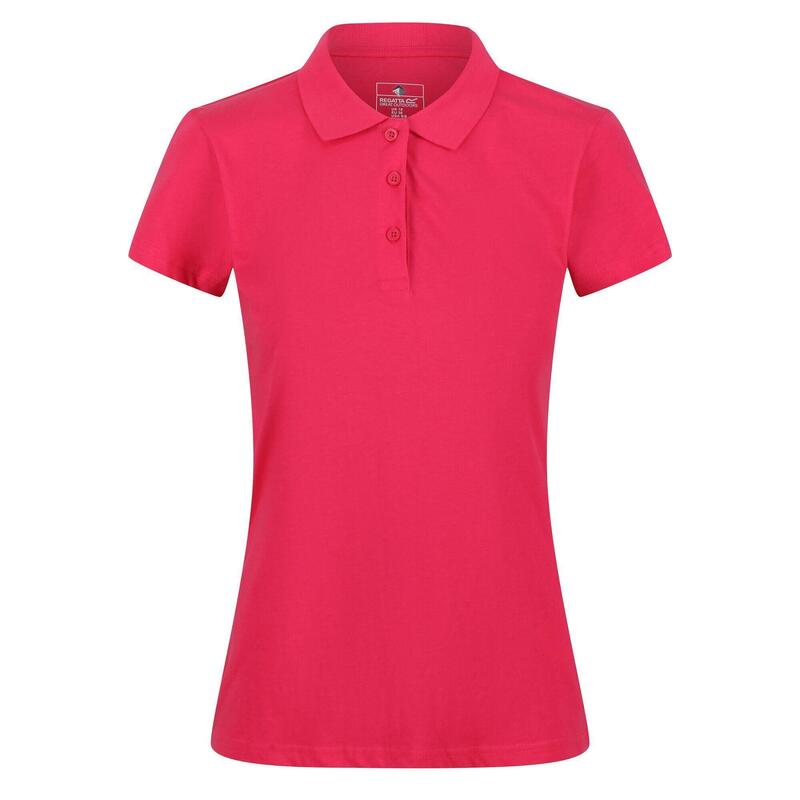 Dames Sinton Poloshirt (Rethink roze)