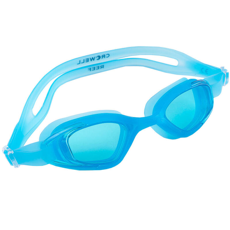 Okulary pływackie dla dorosłych Crowell Reef niebieskie