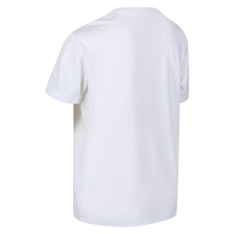 Camiseta Alvarado VI Plantas para Niños/Niñas Blanco