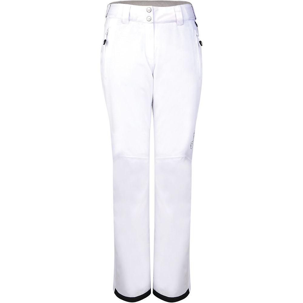 Womens/Ladies Figure In II Ski Trousers (White) 1/5