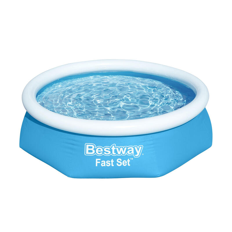 Piscina Hinchable Infantil Bestway Fast Set 244x61 cm con Depuradora de Cartucho