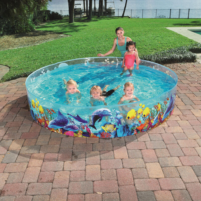 Piscine tubulaire Fill 'n Fun Odyssey 244 cm