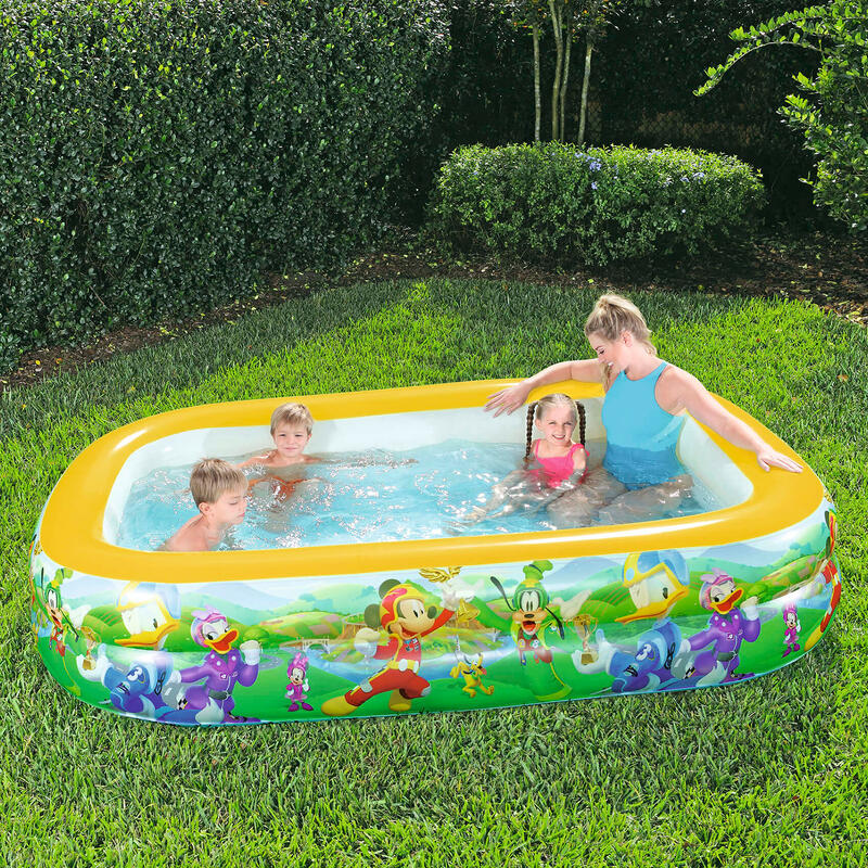 262 x 175 x 51 cm Bestway Piscine Familiale Disney Mickey